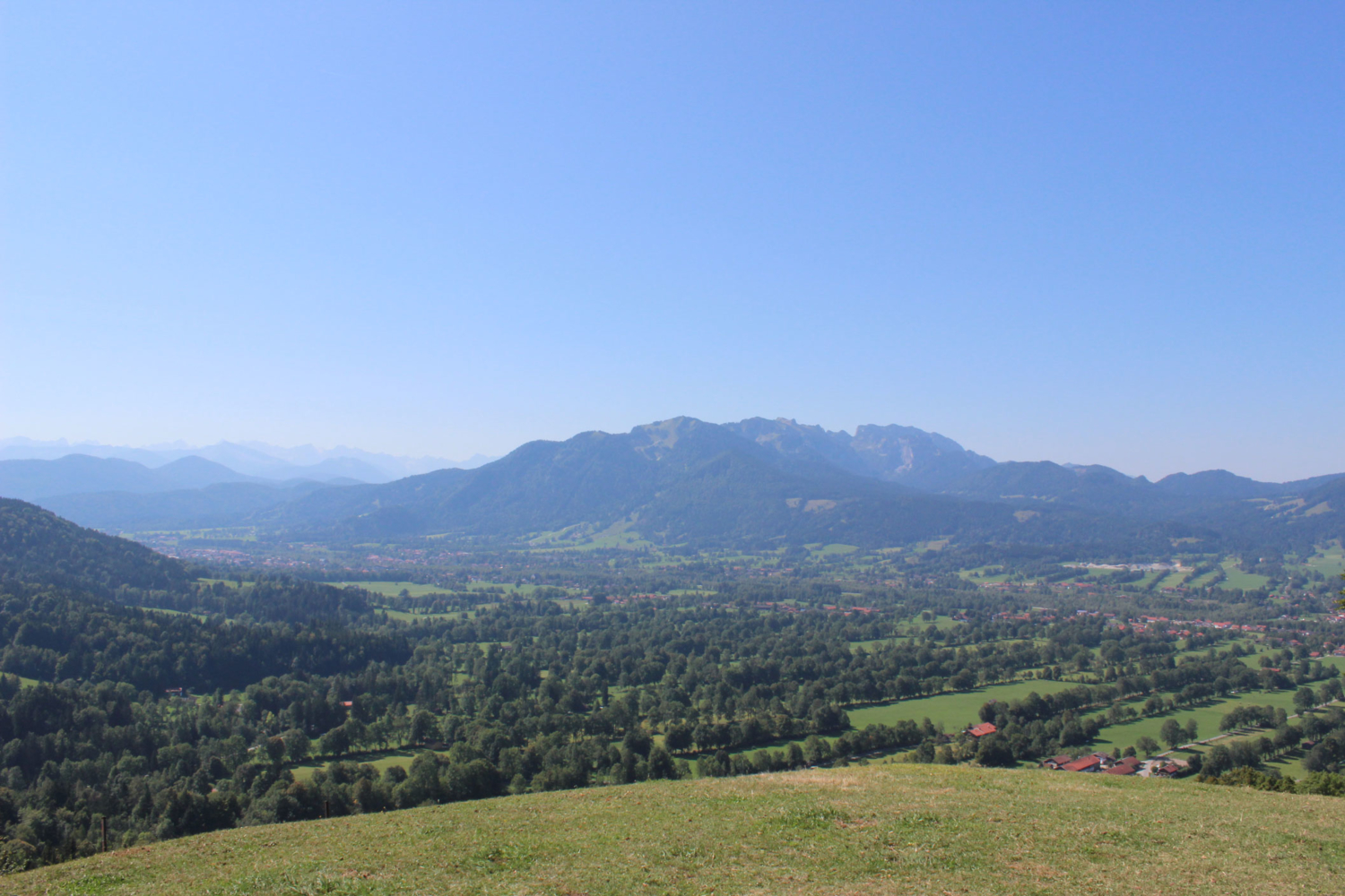 Blick von der Sunntrat'n auf's Isartal